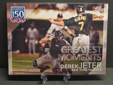 2019 Topps - Greatest Moments Derek Jeter #GM-8 JUMBO /49