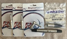 Rapco Horizon, ProCo 1/4" and XLR plugs