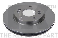 2X NK Bremsscheibe 203445 FüR Elantra UD Hyundai OS FS MD Kona CEE PRO KIA OSE 5
