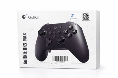GuliKit KK3 MAX Wireless Controller Hall Effect Joysticks Multi-Platform Black