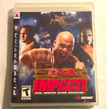 TNA iMPACT! Total Nonstop Action Wrestling PS3 2008 w/Manual 🔥!!!L@@k!!!🔥