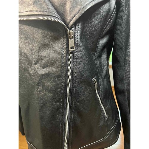 NWOT Style & Co, Women's Faux Leather Moto Jacket in Black, Small - Bild 5 von 15