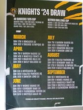 Poster York Knights 2024 Draw
