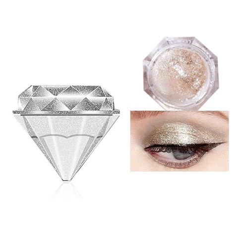 Diamond Glitter Eyeshadow Makeup For Women Shimmer Waterp Sparkle D5K4 Q3R2 D7X8 - Picture 4 of 23