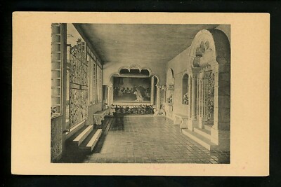 Massachusetts MA postcard Boston, Spanish Cloister Isabella Stewart Museum