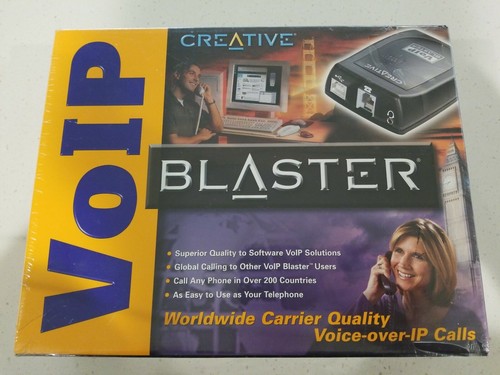 Creative VOIP Blaster Voice over IP calls.  New sealed. Voip - Picture 1 of 3