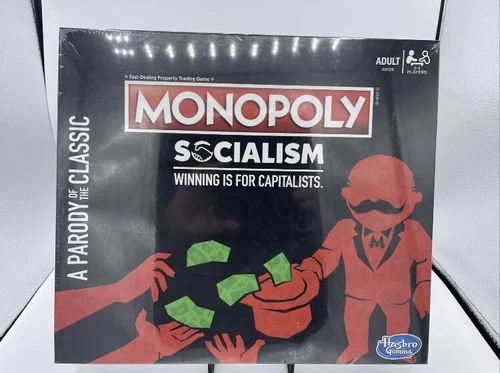 Nuovo con scatola - Sigillato Hasbro Monopoly Socialism Parody Gioco da Tavolo