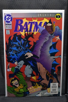Batman #492 Direct DC Comics 1993 Doug Moench Knightfall Part 1