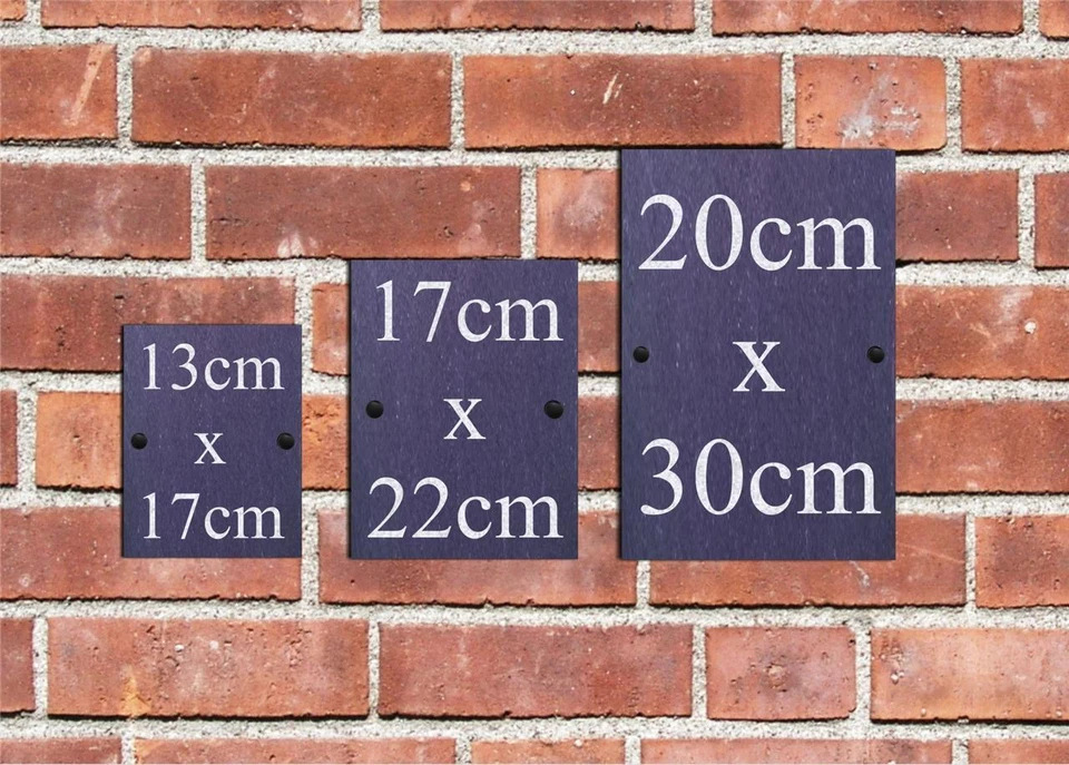 Property Laws Funny Dog Slate Sign Gate House 3 Sizes ALL BREEDS available A-C - Image 3 of 3