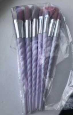 Einhorn Make-up Pinsel Set enthält 10 Pinsel