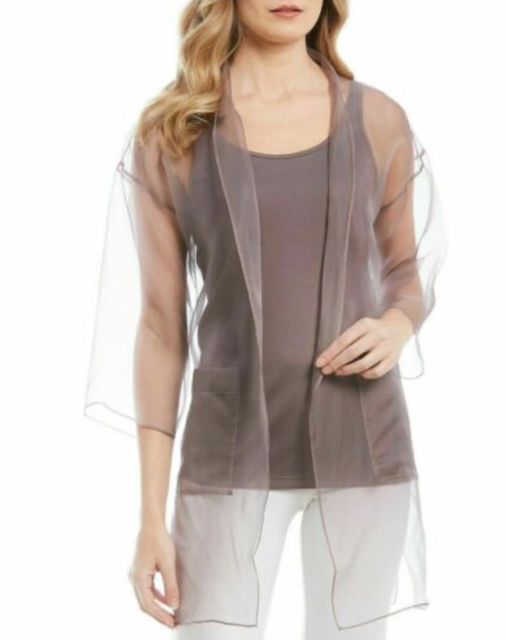 eileen fisher silk cardigan