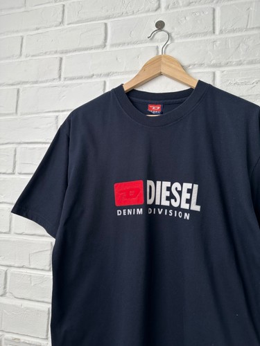 Vintage DIESEL Big Logo T Shirt Tee Baggy Y2K - Picture 3 of 7
