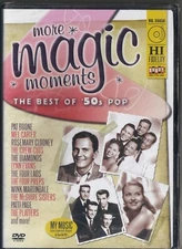 MORE MAGIC MOMENTS~THE BEST OF 50S POP~04 VG/C DVD~MR. SANDMAN-EARTH ANGEL-MORE