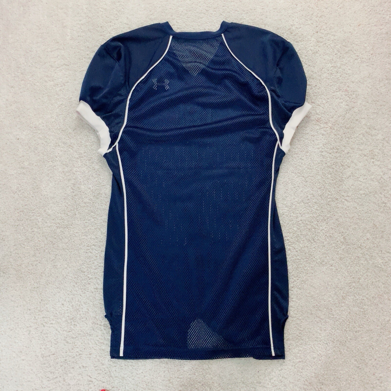 Under Armour University of Michigan Blue Gold Men's Jersey Shirt Top #57 M thumbnail 5