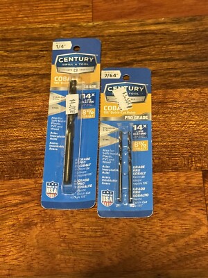 Century Drill & Tool Pro Grade Cobalt  Drill Bits 1 Set