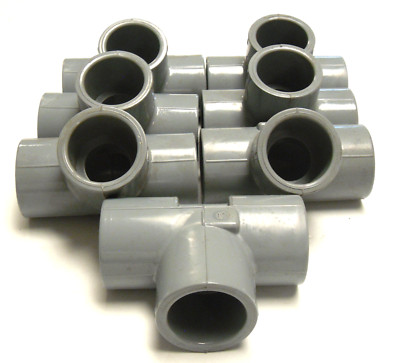 NEW LOT OF 7 NIBCO CHEMTROL 1'' TEE FITTING