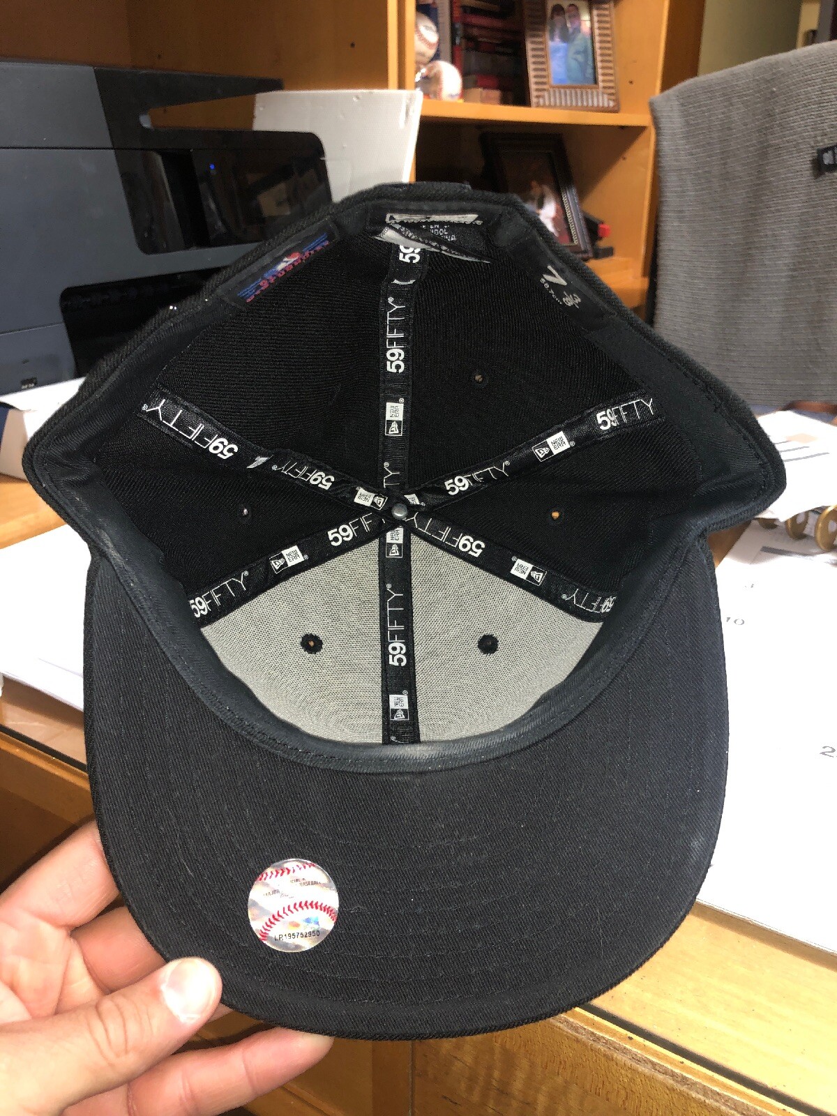 New York Ny Yankees Fitted Hat Cap 7 3 8 New Era 59fi Gem