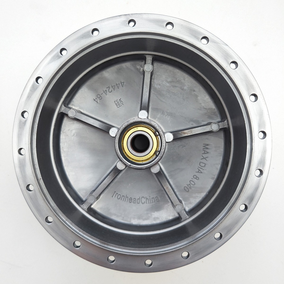 Complete Hamburger Drum Brake Kit For 1972 Harley Ironhead