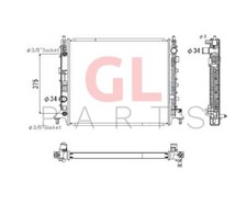 Radiateur Chevrolet CAMARO