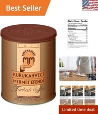 Gourmet Turkish Coffee - Rich Flavor, Vacuum-Sealed, 8.8oz Authentic Experience