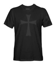Knights Templar Crusader Cross Men's Stealth T-Shirt