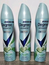 3x Degree Advanced Antiperspirant Deodorant Cucumber Burst 3.8oz Can Exp 01/2026