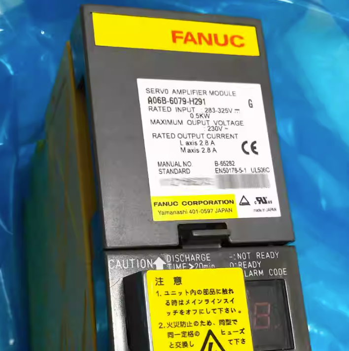 1pc FANUC A06b-6079-h291 Servo Amplifier Module A06B6079H291 1pc FANUC A06b-6079-h291 Servo Amplifier Module A06B6079H291
