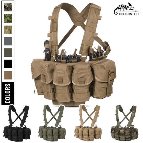 Modular Tactical Military Vest Chest Rig Guardian Helikon 8 AK AR Mags Carrier