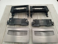 JVC TD-W718 Double Cassette Deck Mechanism Door Caddy Deck A  B