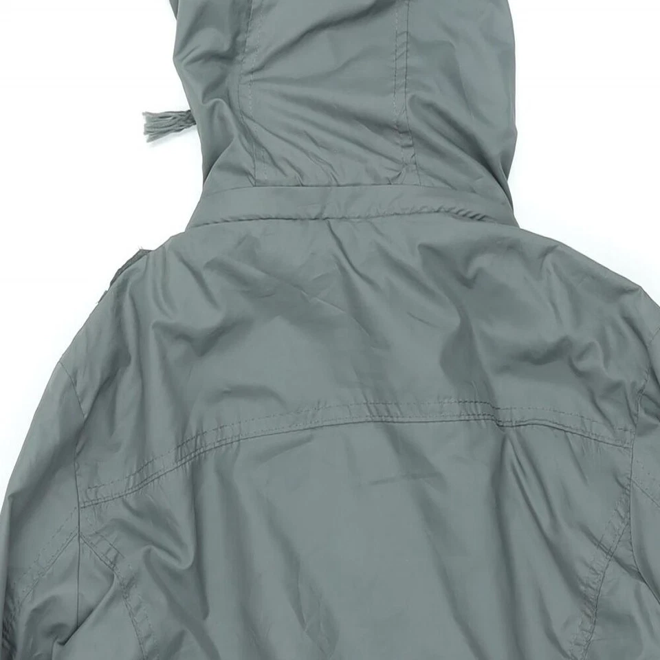 YMI Womens Green Jacket Size XL Zip - Hooded - Image 4 of 4