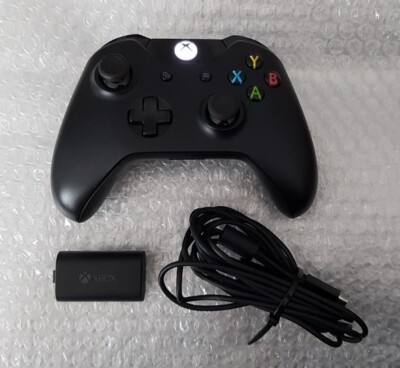 Original Microsoft Xbox One | Wireless Controller | Schwarz | Kabellos 1537