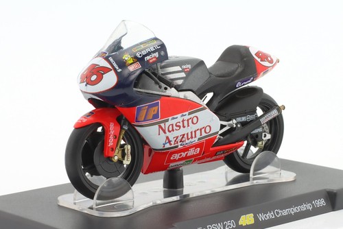 APRILIA RSW 250 #46 Valentino Rossi – World Championship 1998 - 1/18 - Altaya - Picture 3 of 7