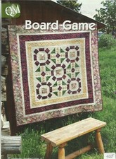 A0404   BOARD GAME QUILT PATTERN/INSTRUCTIONS