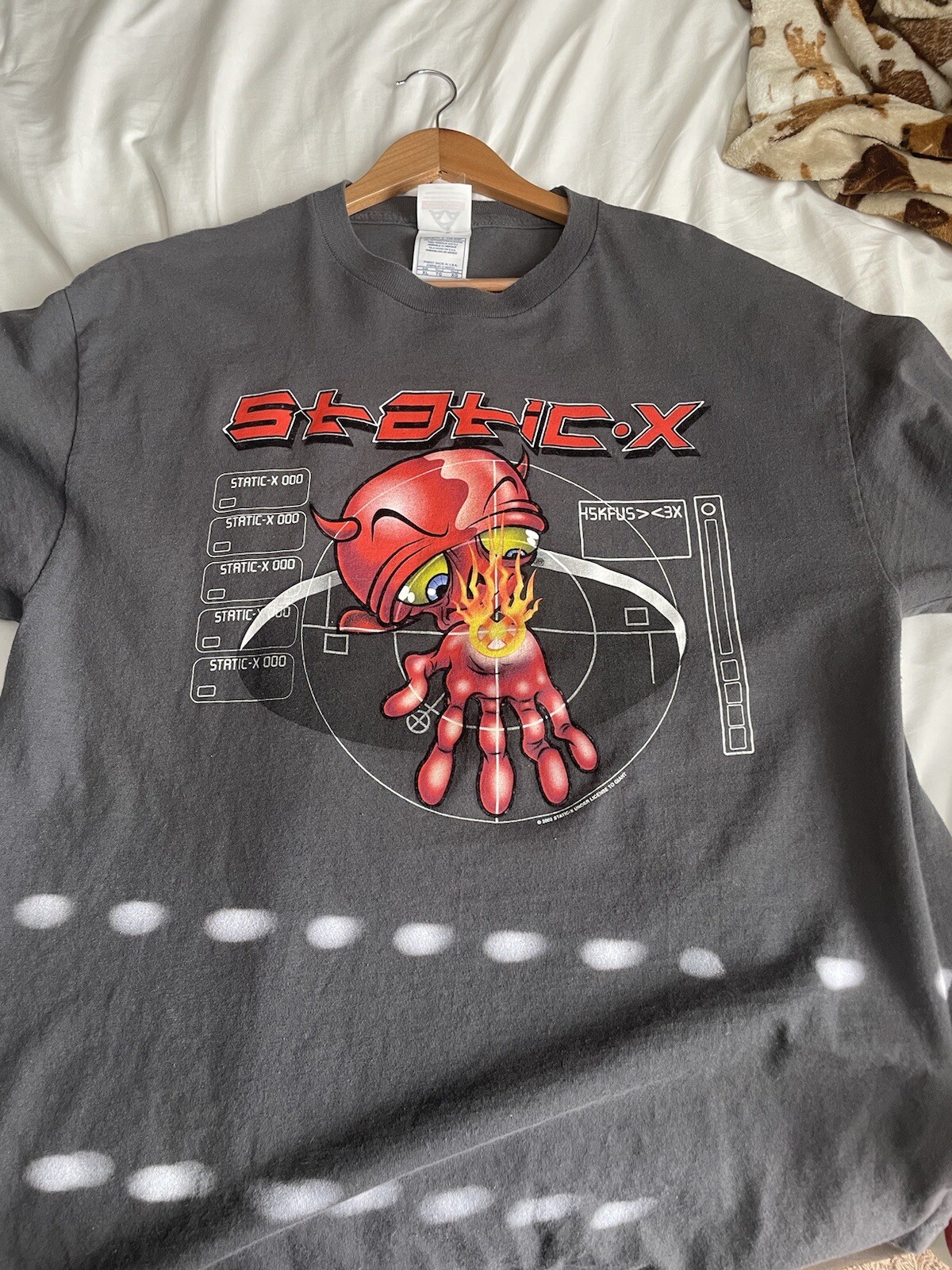 Super Dope Vintage Static X Tee :3 #vintage #y2k #sta… - Gem