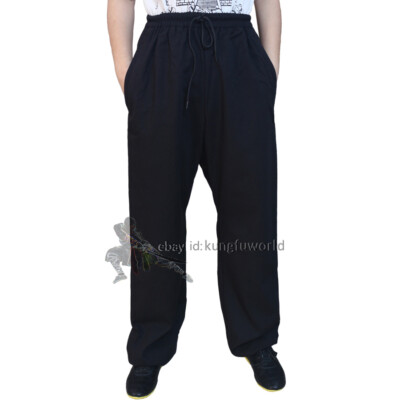 Thick Winter Kung fu Pants Wushu Martial arts Shaolin Tai Chi Trousers 5 Colors