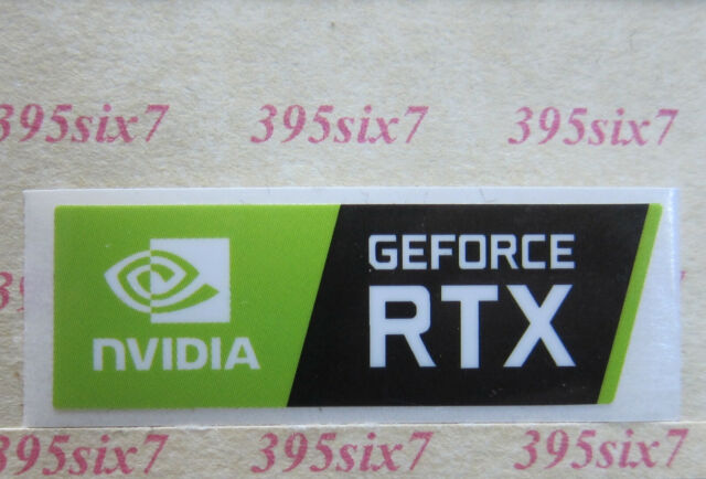 NVIDIA GEFORCE RTX GTX STICKER #202212201028 NVIDIA GEFORCE RTX GTX STICKER #202212201028