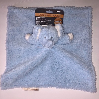 Hudson Baby® Elephant Plush Security Blanket Set in Grey ...