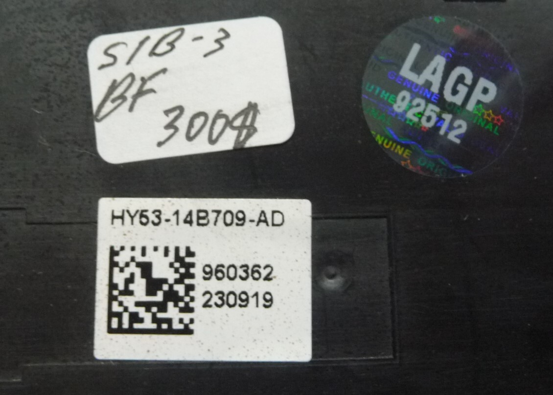 2020 Aston Martin DB11 Right Seat Switch Control Module HY53-14B709-AD OEM A1