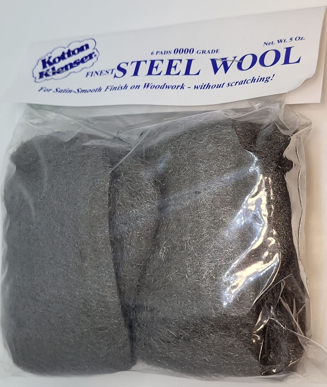 Kotton Klenser Steel Wool 4/0000 Steel Wool (6 per package) cleaning feeding new