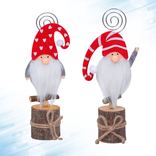 Weihnachten Tisch Anzahl Halter Schreibtisch Memo Clip Halter - Bild 4 von 11