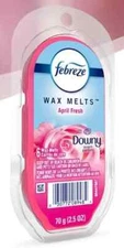 Febreze Wax Melts, April Fresh Downy, 6 Count Wax Cubes, 2.75 Oz