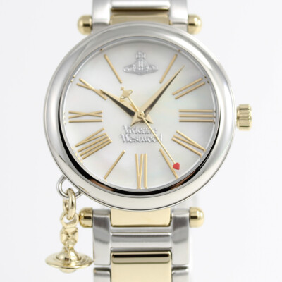 VIVIENNE WESTWOOD VV006MOPSG Orb Quartz Analog Mother of