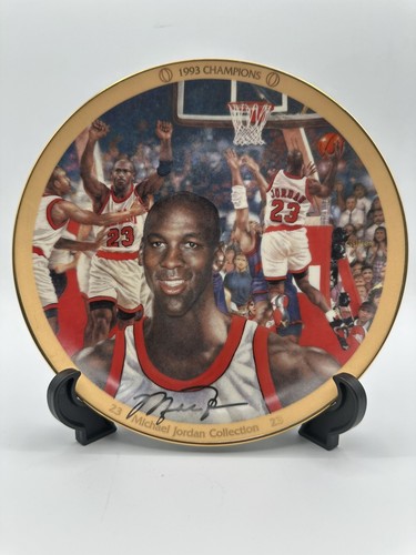 Michael Jordan Bradford Exchange Upper Deck Plates mit Zertifikaten - 6 Platten Set - Bild 8 von 18
