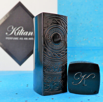 Kilian Eau de Parfum Perfume BLACK Travel Atomizer Case for .25 oz