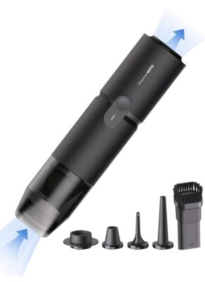 HOTO Handheld Vacuum Cleaner Cordless, Compressed Electric Air Duster 15000Pa