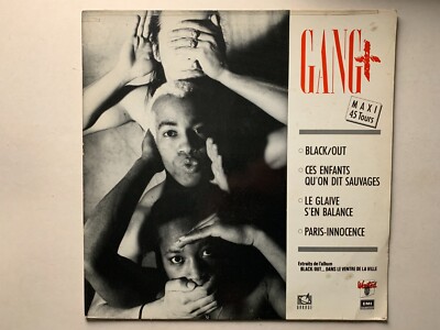 DISC MAXI 45T PROMO GANG + BLACK OUT