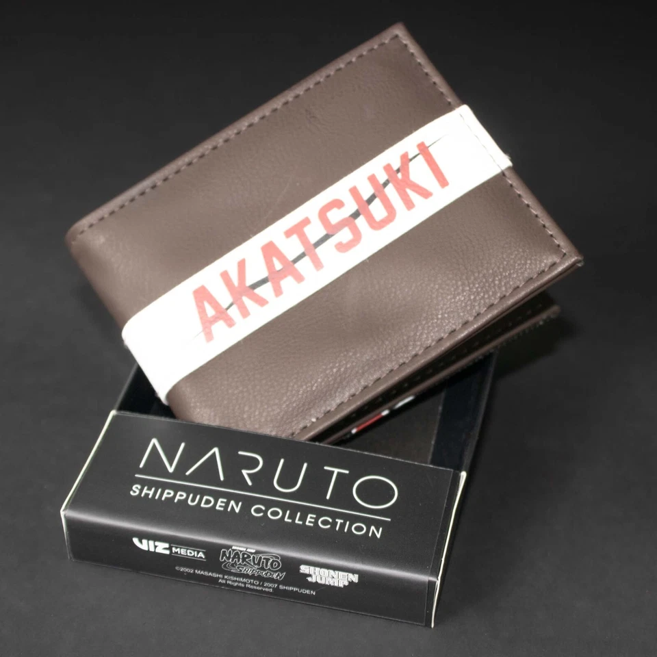 Akatsuki and Red Cloud Print (Naruto Shippuden) Bi-Fold Wallet - Image 3 of 4