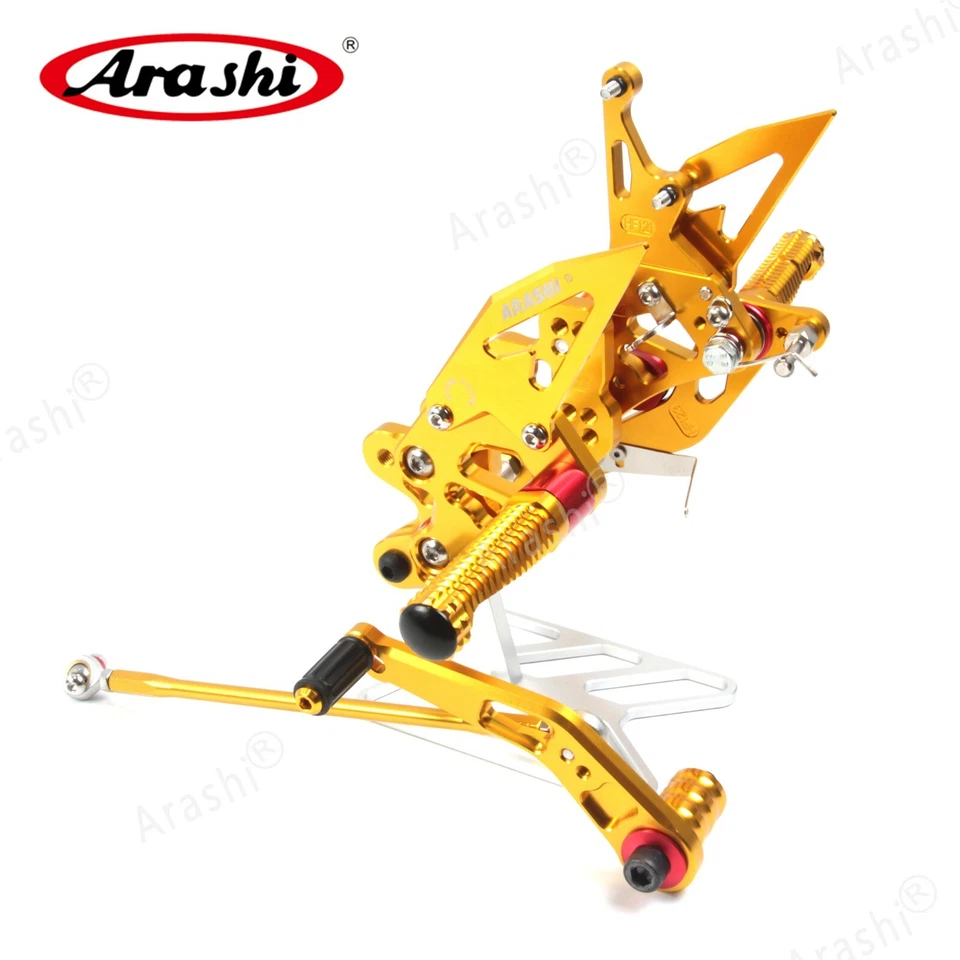 Задние фонари с регулируемой золотой подставкой Arashi для Suzuki GSXR600Z GSXR750Z 2022-2025 - Изображение 3 из 4