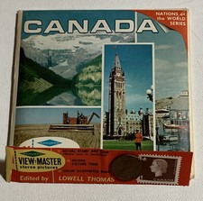 View-Master CANADA Nations of the World A090 3 Reel Set, Book, Stamp, Coin 3