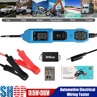 3.5-36V Digital Automotive Car Power Circuit Electrical Tester Probe Test Light